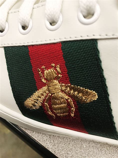 gucci ace bee|gucci ace sneakers bee review.